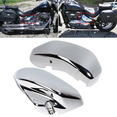 Chrome Side Battery Fairing Cover For Suzuki Boulevard C50 C50T VL800 2001-2007 • $60.99