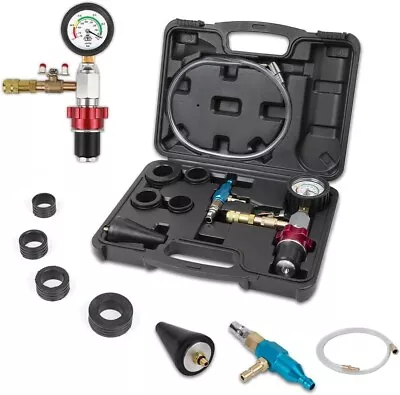 Coolant Vacuum Refill Tool Kit Cooling System Vacuum Purge Accurate Pressure Gau • $55.99