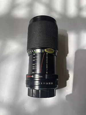 Super Paragon Lens PMC Auto Tele Zoom 1:4.5 80 200mm Contax C/Y Mount • £12.99