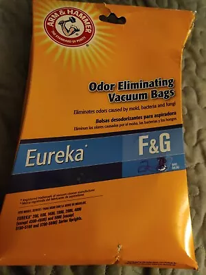 Arm & Hammer Eureka F & G Vacuum Cleaner Bags • $3.60