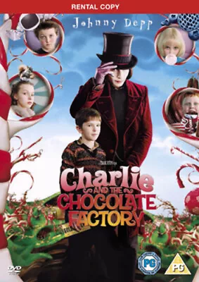 Charlie And The Chocolate Factory DVD (2005) Johnny Depp Burton (DIR) Cert PG • £2.19