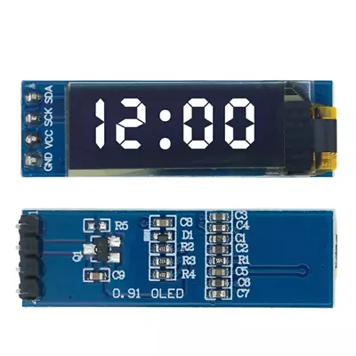 OLED 0.91 Inch 128X32 IIC I2C Display Module For Arduino Raspberry PI • £4.30