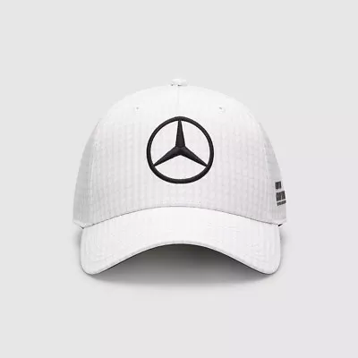 2023 Mercedes-AMG F1 Lewis Hamilton Driver Cap - White Brand New • £25