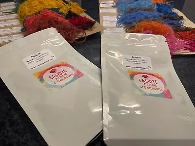 EASIDYE All In One Acid Milling Dyes For Animal Fiibre - Wool Dyes 50g • £6