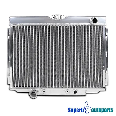 Fits 1967-1970 Ford Mustang Aluminum Radiator V8 3-Row Core MT 24'' • $116.98
