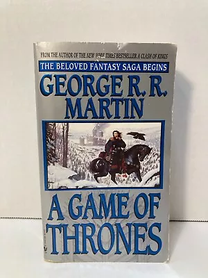 A Game Of Thrones By George R. R. Martin PB 1997 FIRST EDITION Bantam Spectra • $19.99