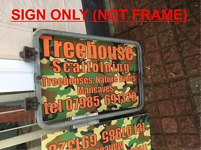 £15 • Buy SCAFFOLD  SIGN INSERT 4mm Corex (for Inside Of Frame) 36 X24 (frame Not Included