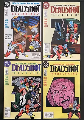 Deadshot #1-4 COMPLETE Mini-series (DC Comics 1988) F/VF • $9.95
