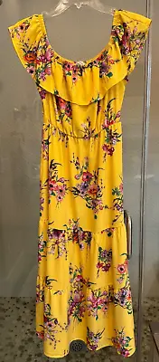 Nordstrom's Soprano Line Frida Kahlo Inspired Floral Women's Dress (SMALL) • $8