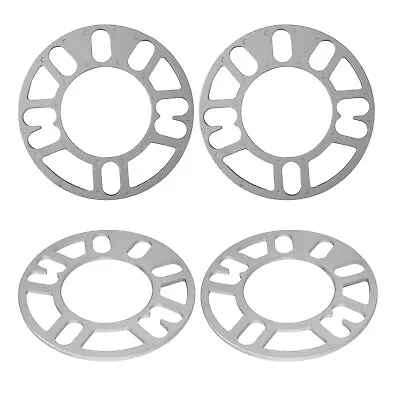 4Pcs Universal 4/5 Lug Wheel Spacers 5mm Thick 5x114.3 5x120 5x110 4x100 4x110 • $17.30