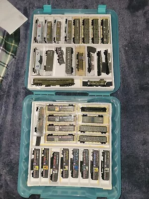 Huge Lot Of N Scale Military Train Cars 35 • $1199.99