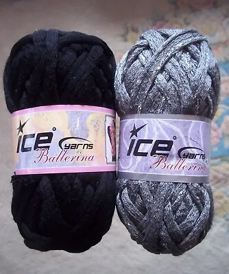 2 Skeins Ice Yarns Flamenco Yarn With Instructions • $8.50