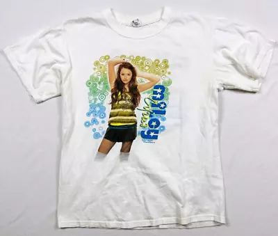 Miley Cyrus Hannah Montana Best Of Both Worlds Tour 07-08 Tour Tshirt Size Med • $48.99