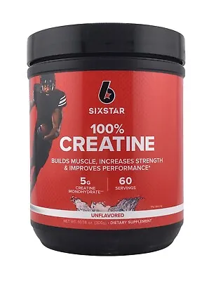 Six Star Pro Nutrition Creatine Unflavored Builds Muscle 10.58 Oz Exp 04/24 • $21.90