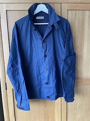 Mens Acne Jeans Blue Jacket Size 48  • £52