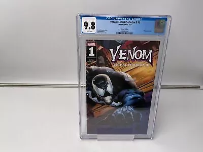 Venom: Lethal Protector II #1 CGC 9.8 Siqueira 1:25 Wraparound Cover Marvel 2023 • $80.99