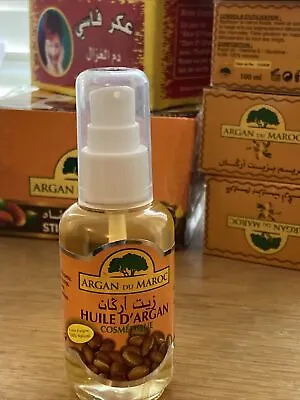 £10 • Buy Argan Oil 60 Ml Argan Du Maroc Cosmetic 100% PURE Argan Oil