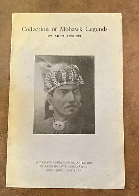 Vintage Indian Lore Collection Mohawk Legends Akweks 1948 • $22