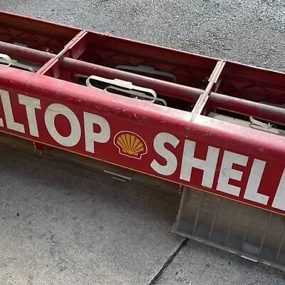 Vintage Large Shell Gas Station Ceiling Mount Cigarette Dispenser Rack Display • $250