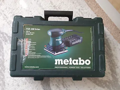 £29.99 • Buy Metabo FSR 200 INTEC 200 W Professional Power Tool Solution Sander (600066590)