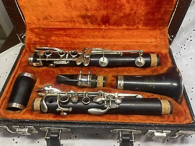 ✨NEW PADS And CORKS ⚡️BC CADET WOOD CLARINET  OVERHAULED Buffet Style Vintage • $200