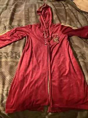 Harry Potter Quidditch Robe. Child Size Small. Preowned. Rubies • $25