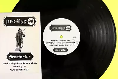 £21.65 • Buy PRODIGY Firestarter 1996 12  Single EMPIRION MIX Mute Records MINT A6186
