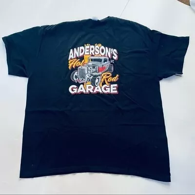 Gildan Anderson's Hot Rod Garage Graphic Tee Car Muscle Car Shirt Size XL • $25