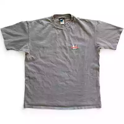 Vintage Mossimo Purple Smoke 90s T Shirt Single Stitch L Skate Grunge Essential • $45