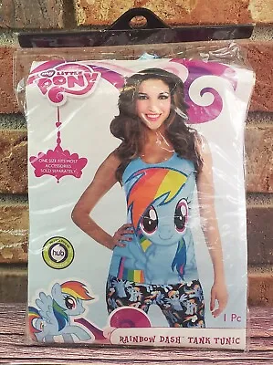 Rainbow Dash Tank Tunic Halloween Costume Shirt Cosplay 1 Pc One Size Fits Most • $4.99