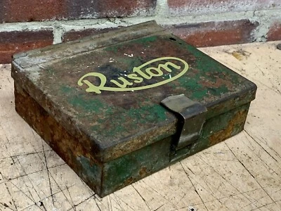 £5 • Buy Stationary Engine Tool Box Ruston Hornsby Logo Parts Box Ruston