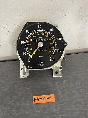 1980 Mercedes W116 300SD Diesel VDO W116 Speedometer 160MPH 116 542 20 01 • $78