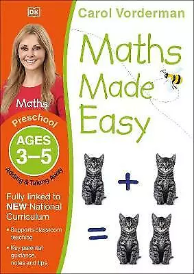 £4.90 • Buy Maths Made Easy Adding  Taking Away Ag By Carol Vorderman  NEW Book