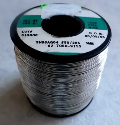 Supreme Quality KESTER Solder Wire *Audiophile * 0.7mm Lead Free With 4% Silver. • £8.99