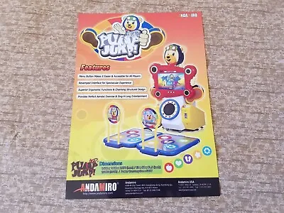 $9.95 • Buy PUMP IT UP JUMP! - Video Game Flyer - MINT Collectible Andamiro PIU NEW