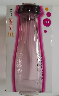 Coca-Cola 2013 Limited Edition Upside Down Glass Pink McDonalds Promo NEW! • $10