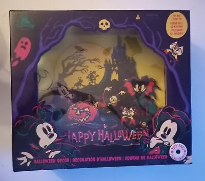 Disney Parks 2023 Halloween Mickey Minnie Mouse Friends Light-Up Decoration NEW • $22