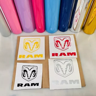 Ram Truck Vinyl Decal Many Sizes & Colors Avail FREE Ship Buy 2 Get 1 FREE • $4.99