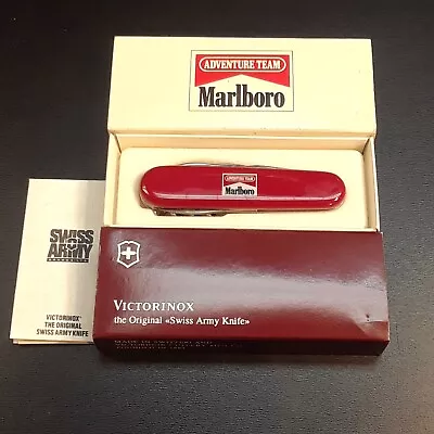 Nos Marlboro Adventure Team Victorinox Swiss Army Knife With Box • $29.99