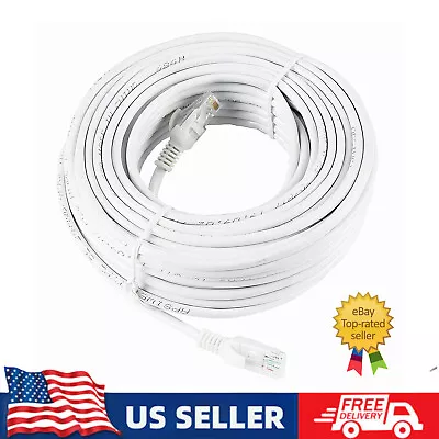 Cat 5e Ethernet Cable High Speed Patch Internet Cable Lan Rj45 60 100ft • $13.99