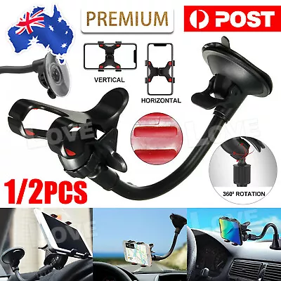 360 In Car Mobile Phone Holder Universal Mount Windscreen Dashboard Suction Home • $9.95