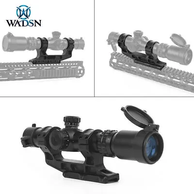 Tactical CNC FAST LPVO Optic Scope Offset Mount Base For RMR T1 T2 Sight • $72.88