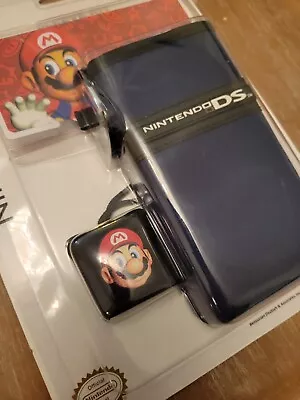 VTG Nintendo DS Super Mario Sleeve Kit Sealed On Card W/Mario Skin Sleeve Cleanr • $24