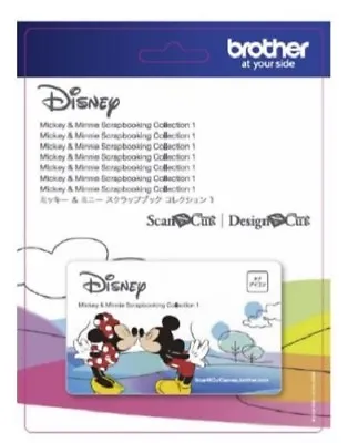  Brother ScanNCut Disney Mickey Mouse And Minnie Mouse Pattern Collection #1  • $29.99
