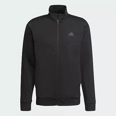 Adidas Men's Essentials Warm-Up 3-Stripes Track Top Jacket H46101 - NWT • $42.49