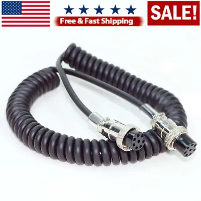 8-Pin Desktop Mic Microphone Cable Cord For Yaesu MD-1 MD-100 MD-200 Female NEW • $13.99