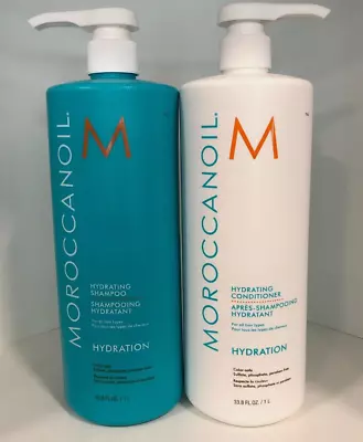 Moroccanoil Hydrating Shampoo & Conditioner 33.8 Oz • $119