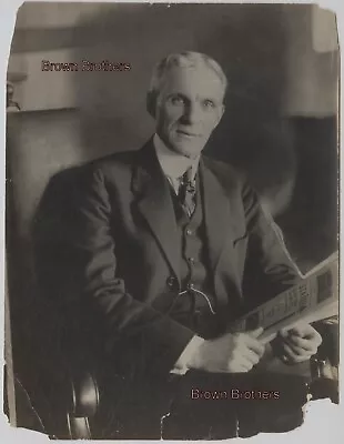 Vintage 1910s-1920s Henry Ford Automobile Pioneer Ford Motor Co. Photos #3 (2pc) • $19.97