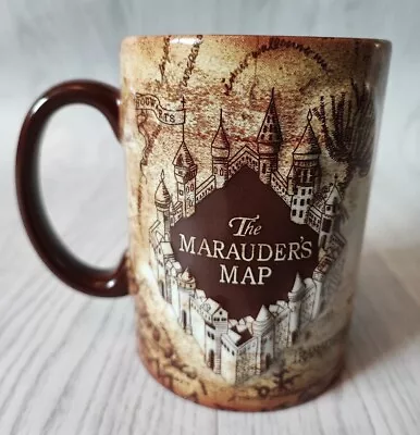 Harry Potter Marauders Map Official Warner Bros Studios London Embossed Mug Cup • £11.99