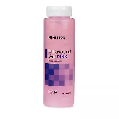 McKesson Ultrasound Gel Pink 8.5 Oz. Bottle 4961 (1 Each) • $10.85